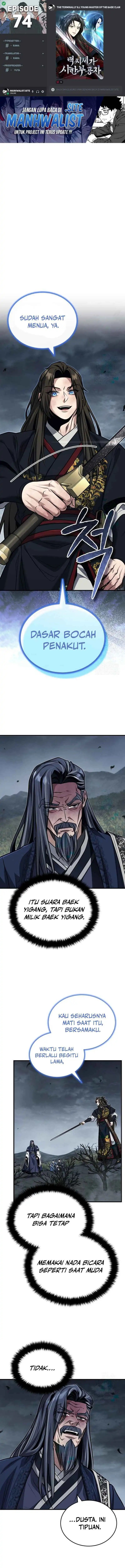 The Terminally Ill Young Master of the Baek Clan Chapter 74 Gambar 1