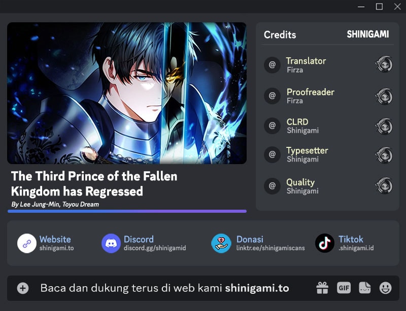 The Third Prince Of The Fallen Kingdom has Regressed Chapter 11 Gambar 1