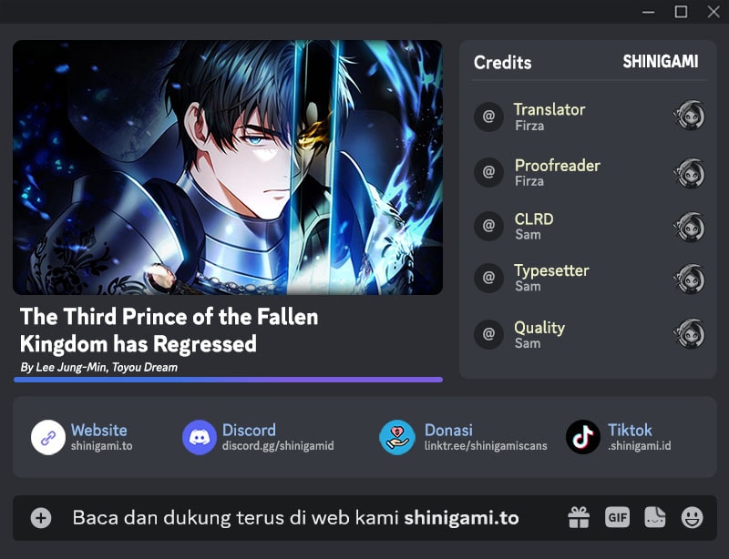 The Third Prince Of The Fallen Kingdom has Regressed Chapter 13 Gambar 1