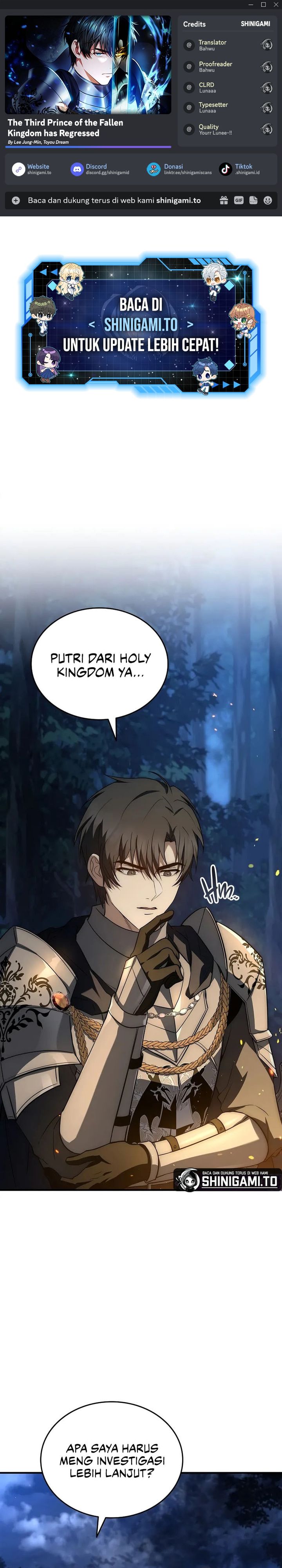 The Third Prince Of The Fallen Kingdom has Regressed Chapter 24 Gambar 1