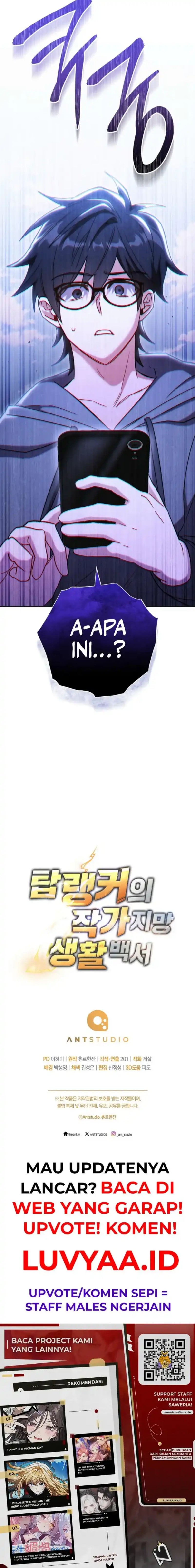 The Top Ranker’s Aspiring Writer Life Manual Chapter 42 Gambar 21