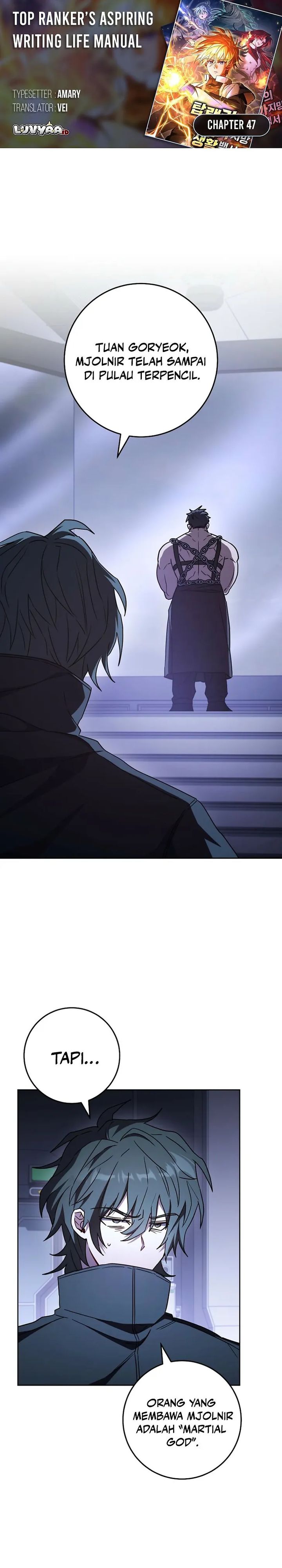 The Top Ranker’s Aspiring Writer Life Manual Chapter 47 Gambar 1