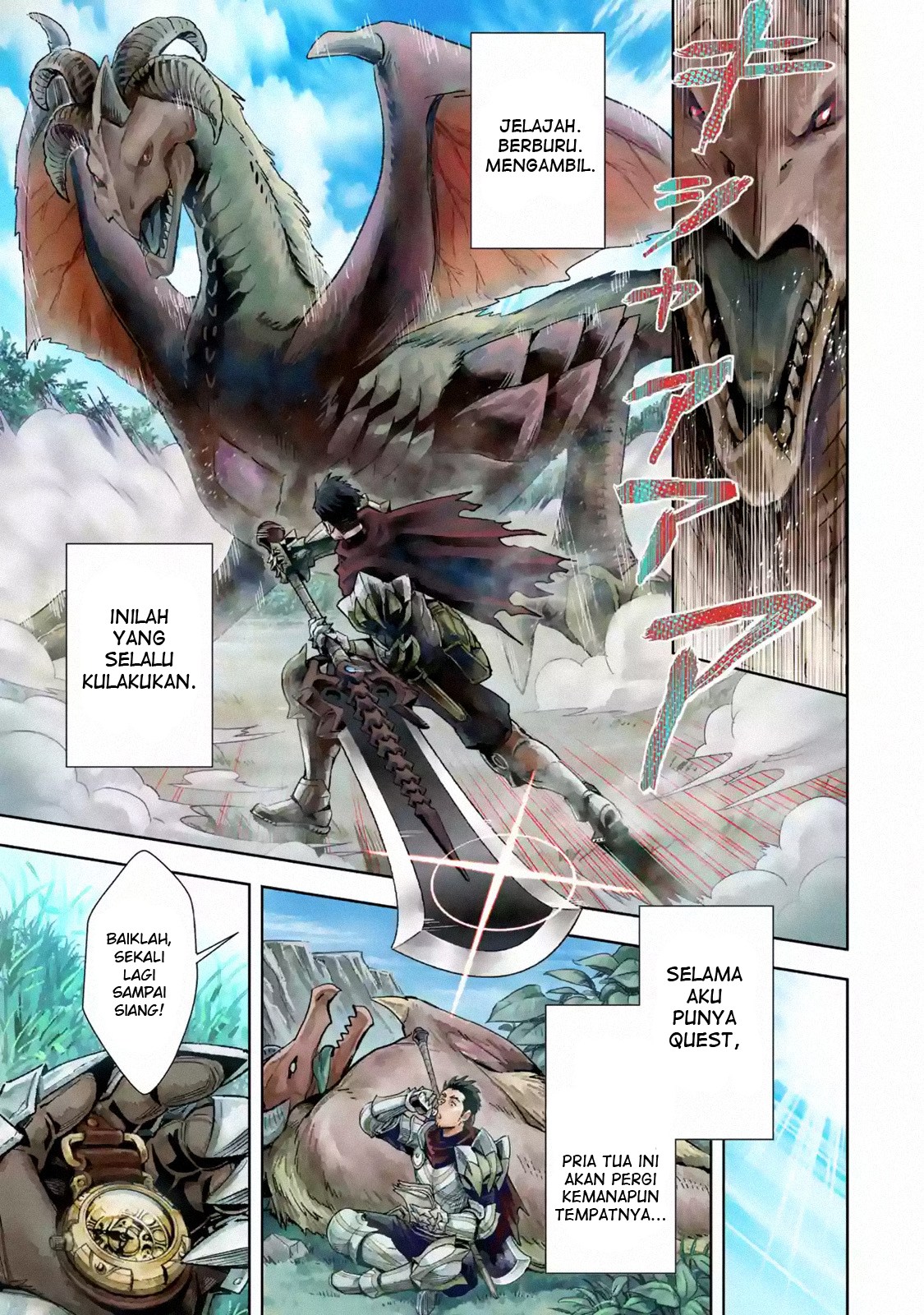 The Ultimate Middle-Aged Hunter Travels to Another World ~This Time, He Wants to Live a Slow and Peaceful Life~ Chapter 01.1 Gambar 2