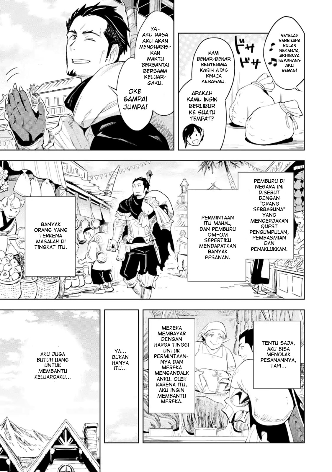 The Ultimate Middle-Aged Hunter Travels to Another World ~This Time, He Wants to Live a Slow and Peaceful Life~ Chapter 01.1 Gambar 7