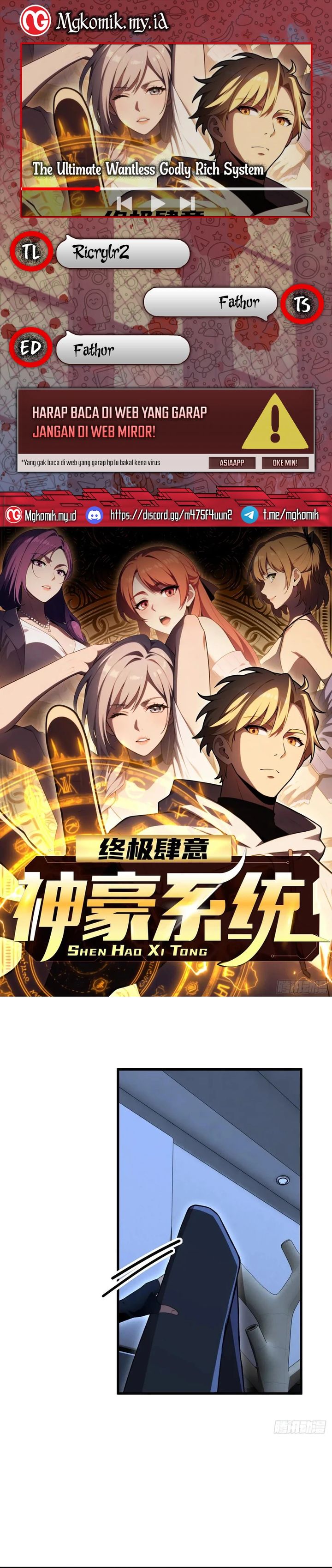 The Ultimate Wantless Godly Rich System Chapter 57 Gambar 1