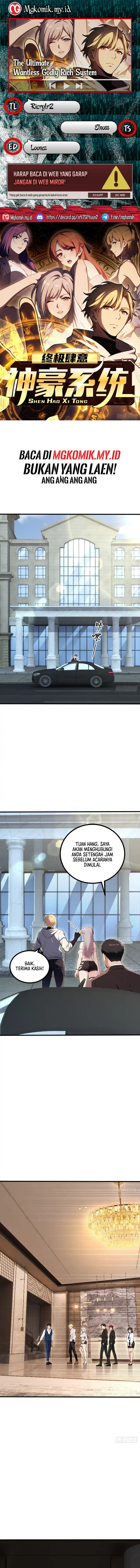 The Ultimate Wantless Godly Rich System Chapter 62 Gambar 1