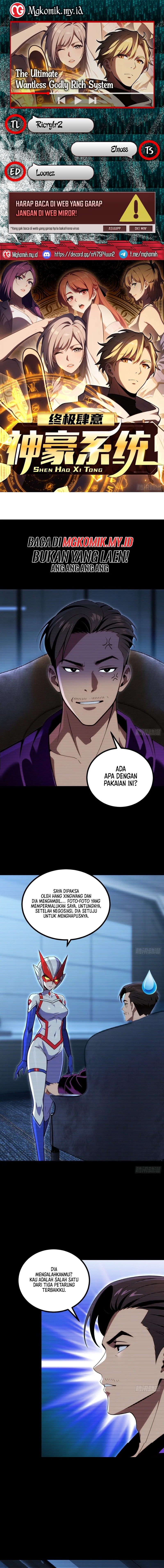The Ultimate Wantless Godly Rich System Chapter 67 Gambar 1