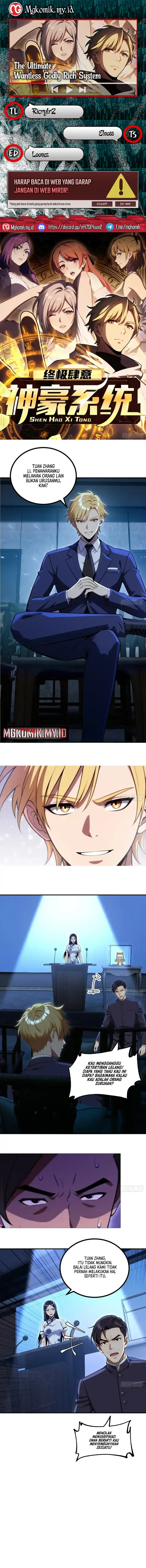 The Ultimate Wantless Godly Rich System Chapter 70 Gambar 1