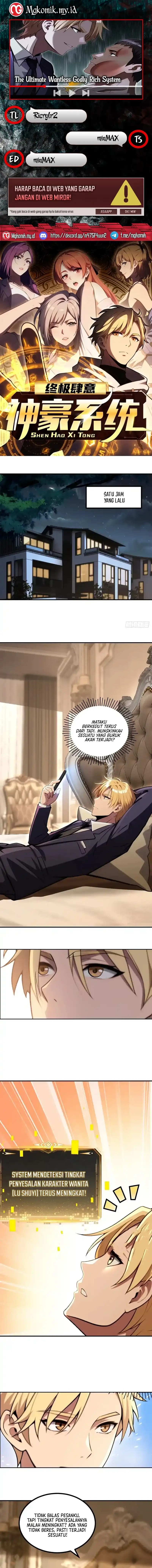 The Ultimate Wantless Godly Rich System Chapter 73 Gambar 1