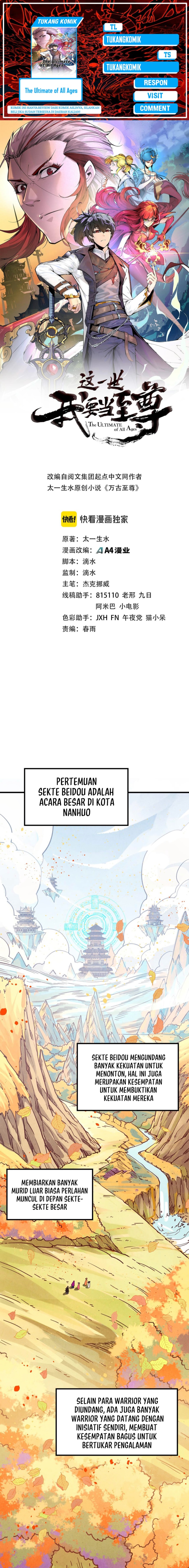 The Ultimate of All Ages (The Ancient Sovereign of Eternity) Chapter 395 Gambar 1