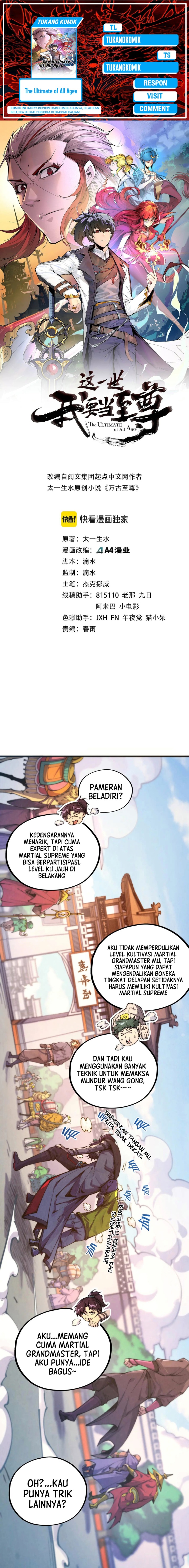 The Ultimate of All Ages (The Ancient Sovereign of Eternity) Chapter 429 Gambar 1