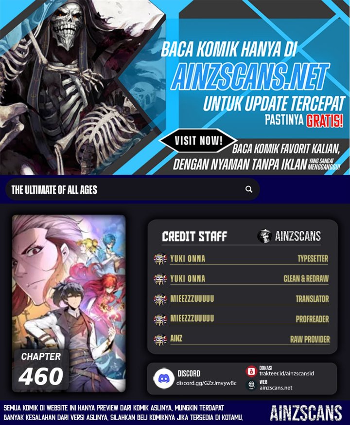 The Ultimate of All Ages (The Ancient Sovereign of Eternity) Chapter 460 Gambar 1