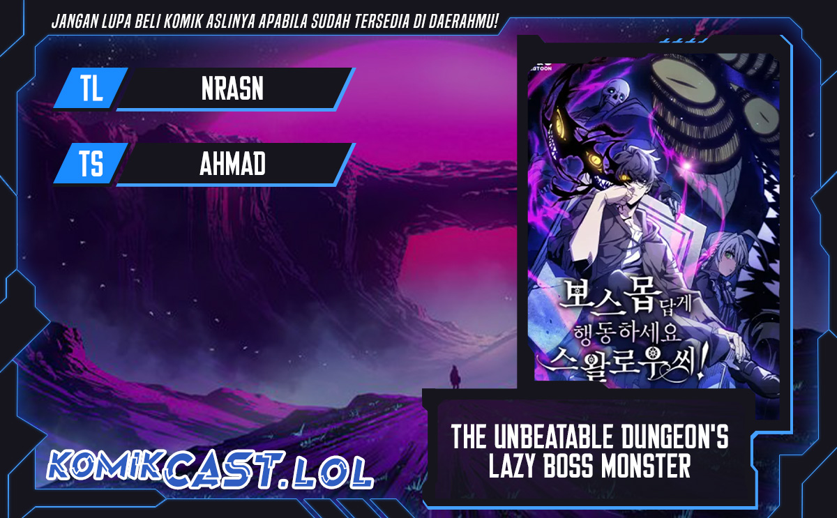The Unbeatable Dungeon’s Lazy Boss Monster Chapter 01 Fix Gambar 1