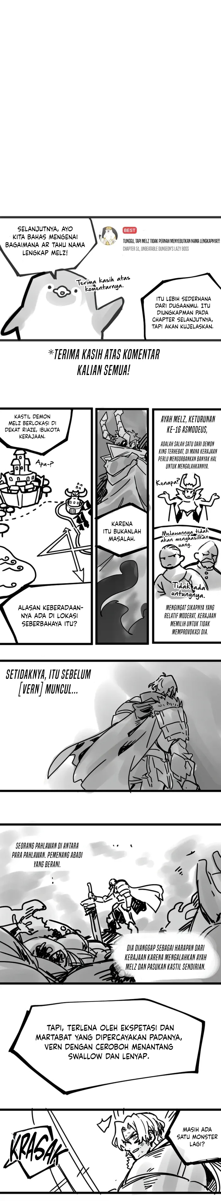 The Unbeatable Dungeon’s Lazy Boss Monster Chapter 70 S1 END Gambar 29