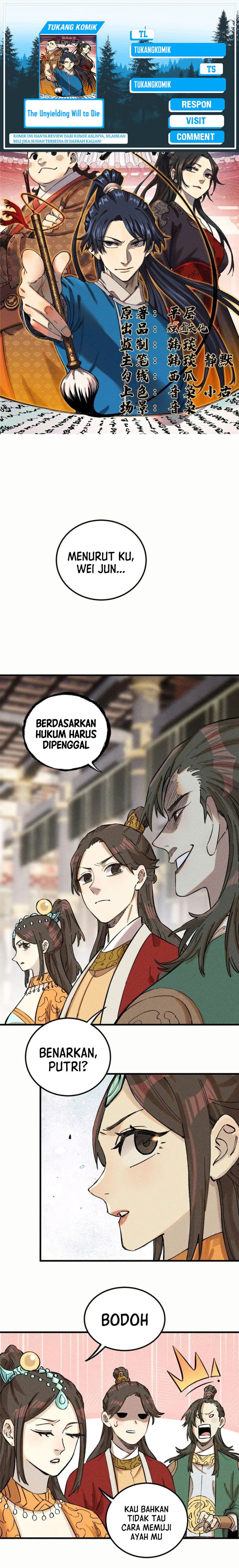 The Unyielding Will to Die Chapter 22 Gambar 1