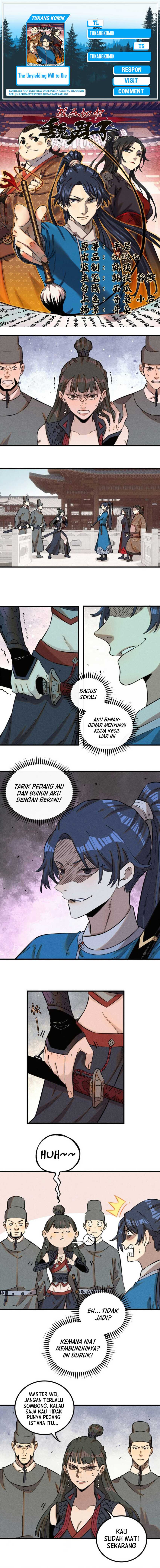 The Unyielding Will to Die Chapter 25 Gambar 1