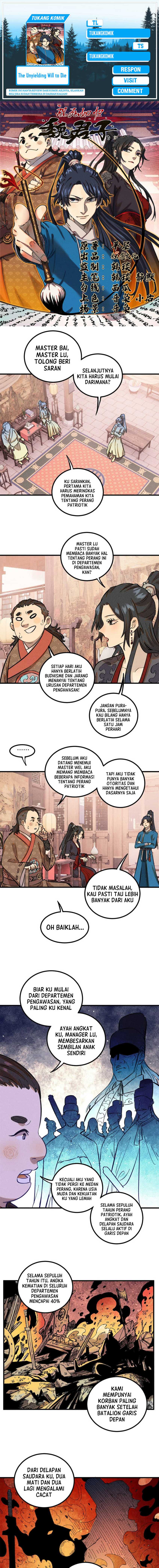 The Unyielding Will to Die Chapter 27 Gambar 1