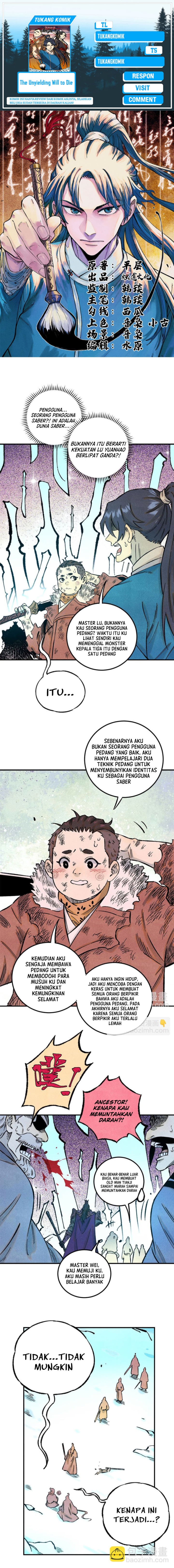 The Unyielding Will to Die Chapter 69 Gambar 1