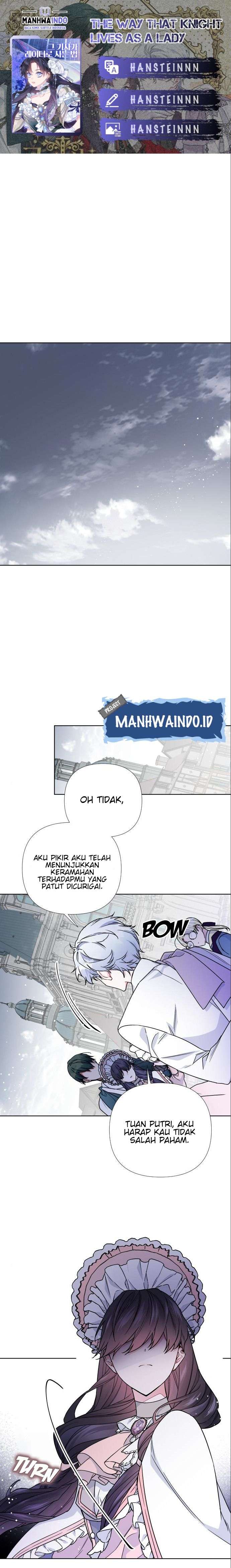 The Way That Knight Lives As a Lady Chapter 23 Gambar 1