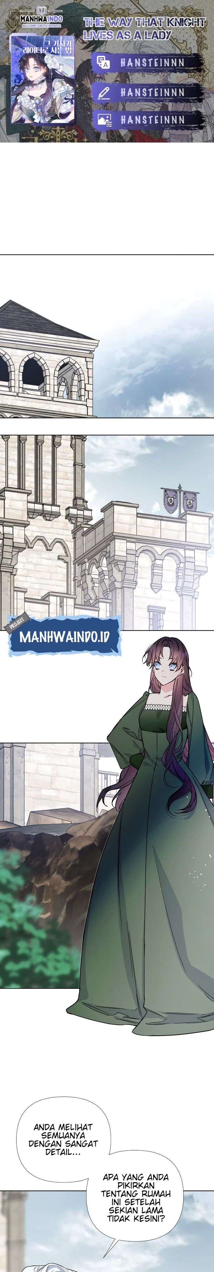 The Way That Knight Lives As a Lady Chapter 25 Gambar 1