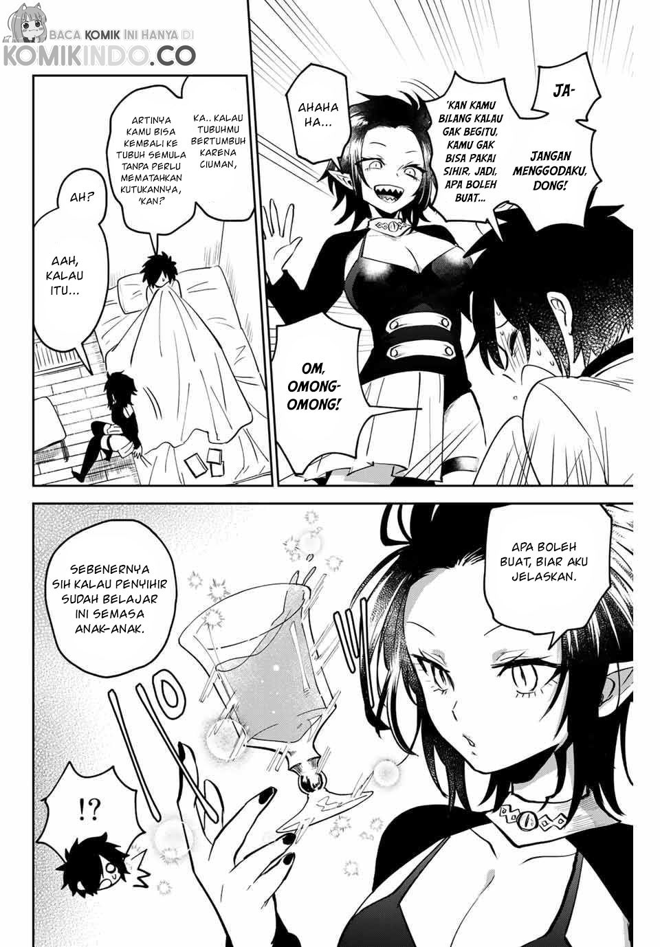 The Witch Controls Her Age and Magic With a Kiss (Toshi to Mahou wa Kiss Shidai) Chapter 02 Gambar 13