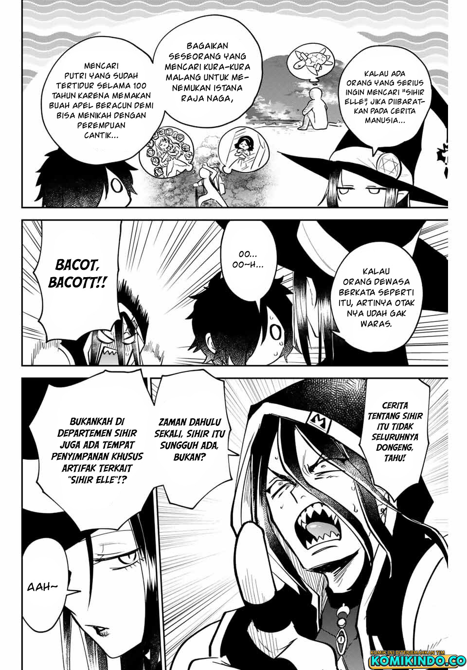 The Witch Controls Her Age and Magic With a Kiss (Toshi to Mahou wa Kiss Shidai) Chapter 13 Gambar 5