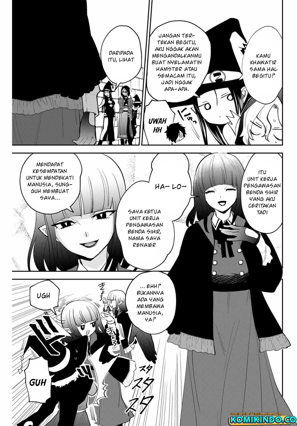 The Witch Controls Her Age and Magic With a Kiss (Toshi to Mahou wa Kiss Shidai) Chapter 28 Gambar 4