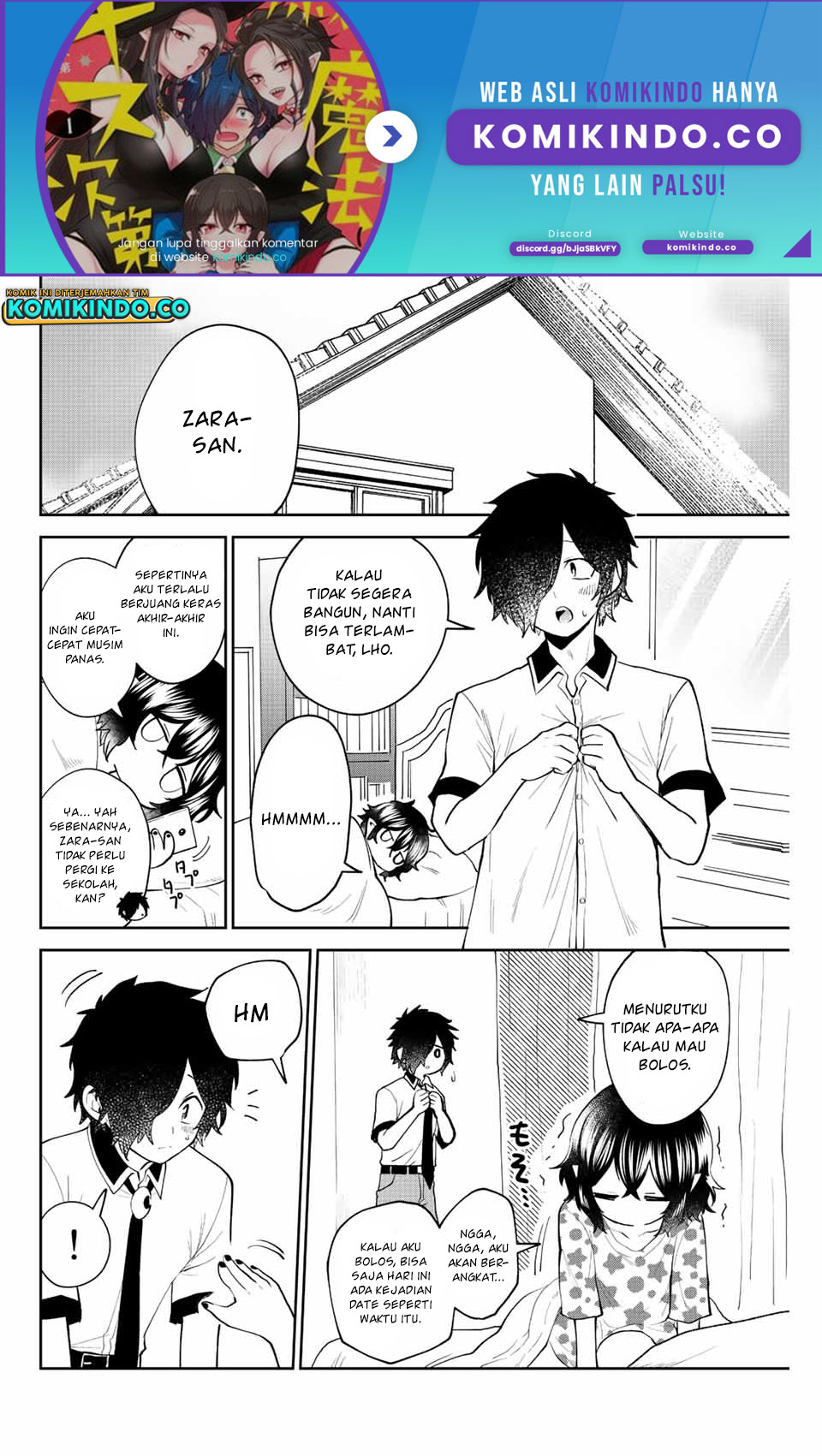 The Witch Controls Her Age and Magic With a Kiss (Toshi to Mahou wa Kiss Shidai) Chapter 41 - END Gambar 3