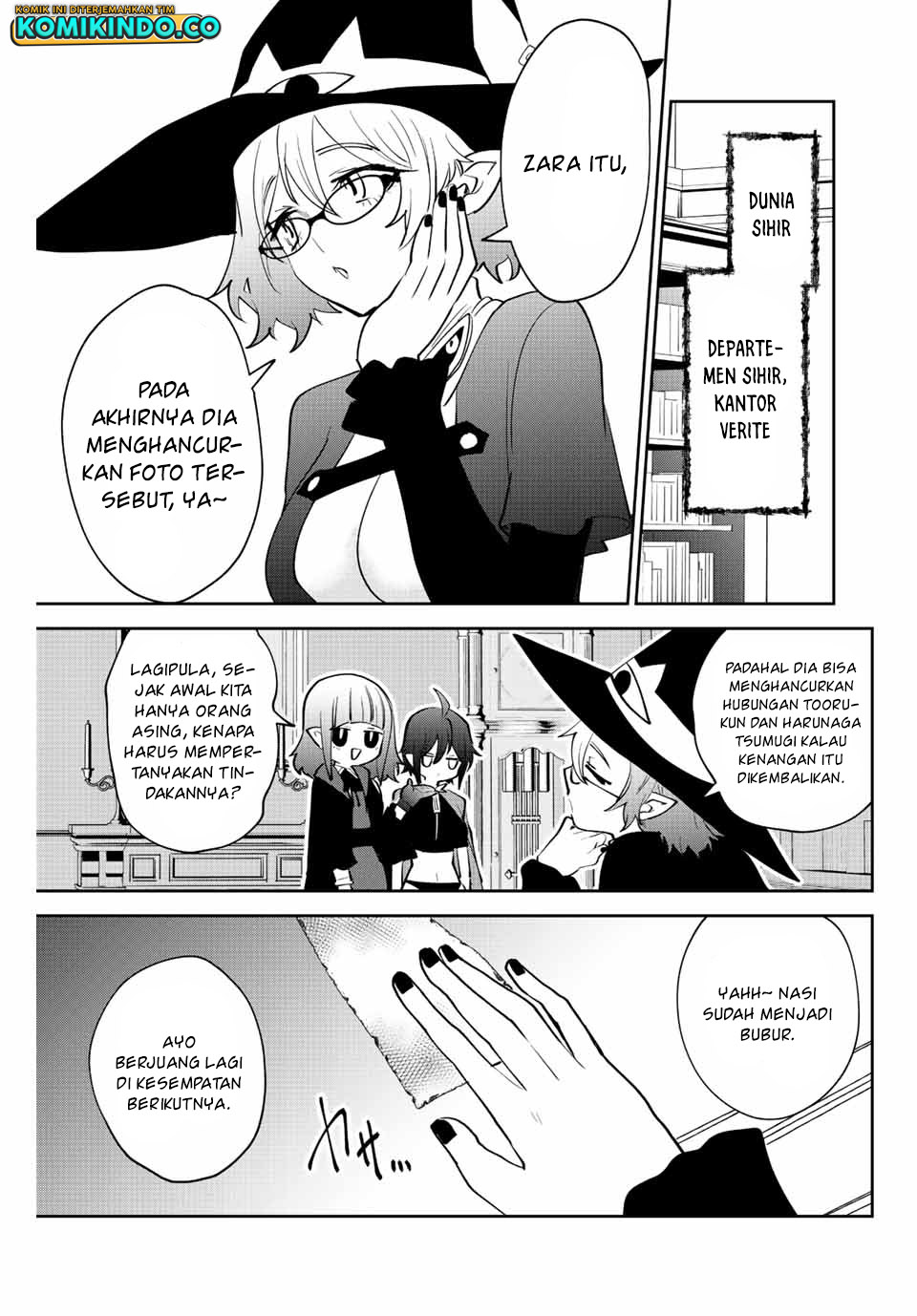 The Witch Controls Her Age and Magic With a Kiss (Toshi to Mahou wa Kiss Shidai) Chapter 41 - END Gambar 8