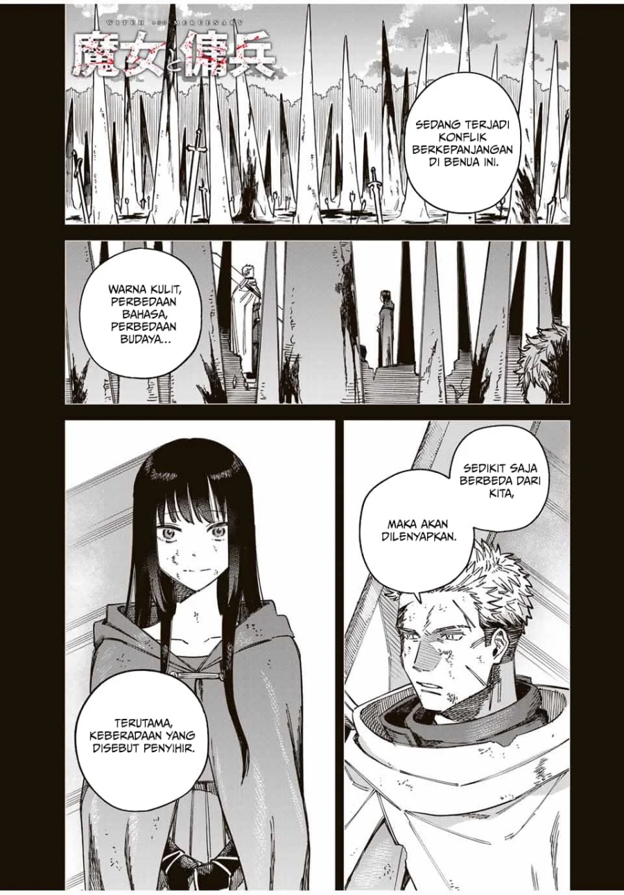 The Witch and the Mercenary Chapter 02 Gambar 1