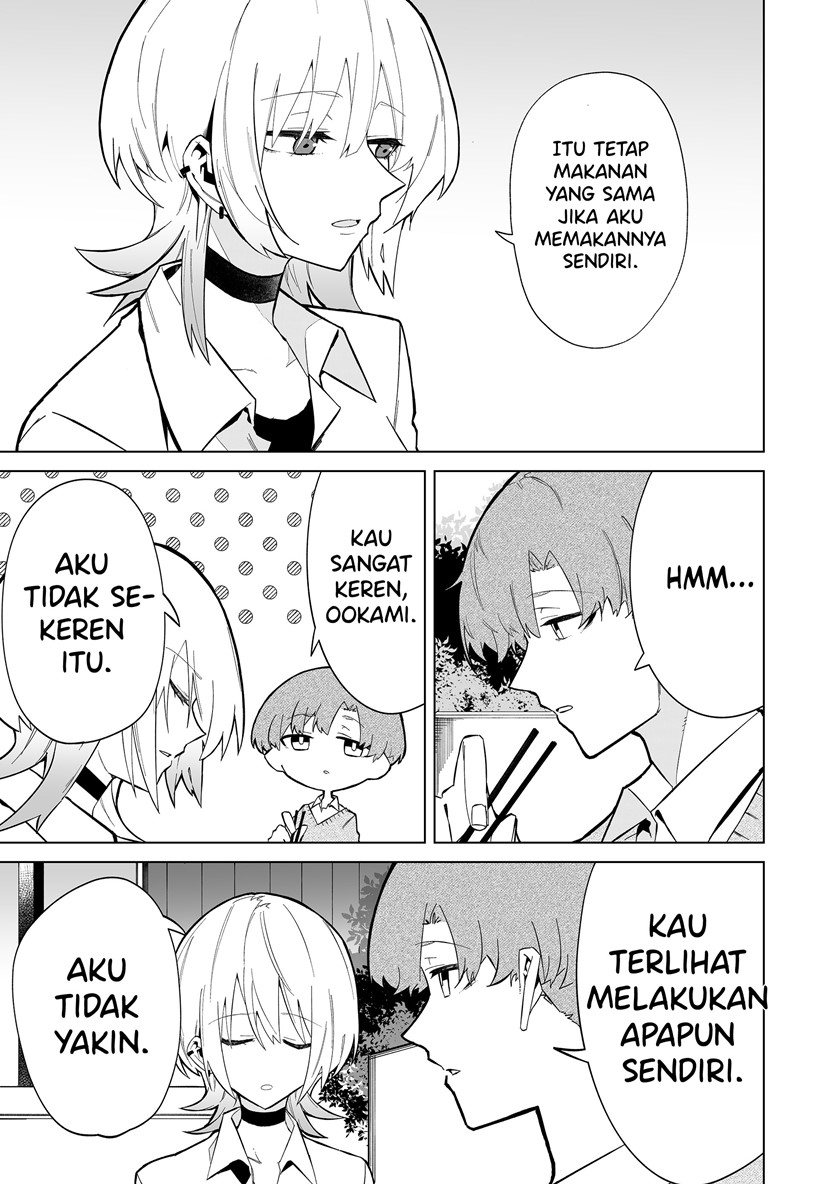 The Wolf Girl is Trying to Feign Indifference (Wolf-chan wa Sumashitai) Chapter 01 Gambar 7