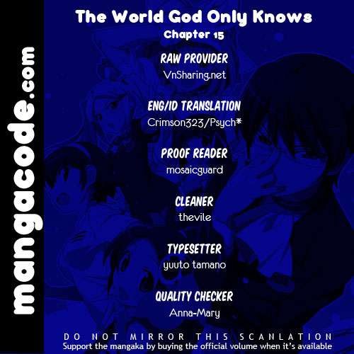 The World God Only Knows Chapter 15 Gambar 1