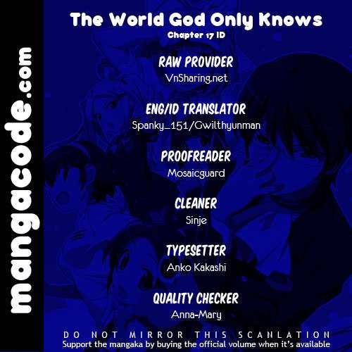 The World God Only Knows Chapter 17 Gambar 1