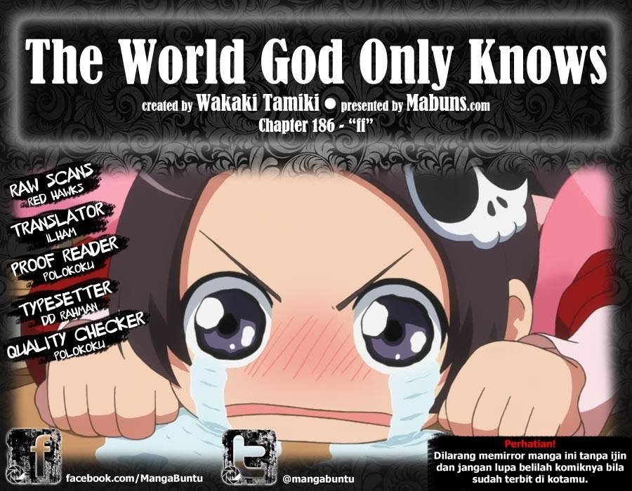 The World God Only Knows Chapter 186 Gambar 1