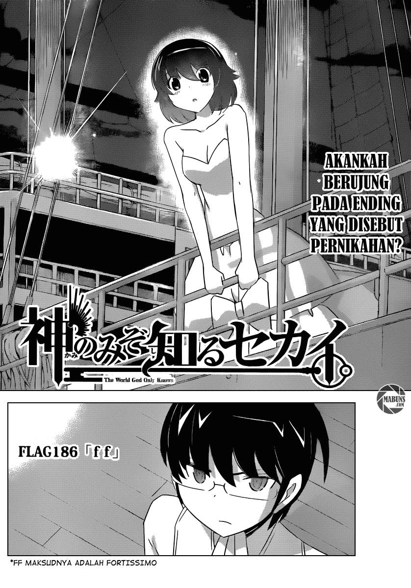 The World God Only Knows Chapter 186 Gambar 3