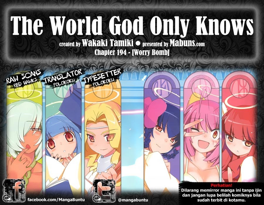 The World God Only Knows Chapter 194 Gambar 1