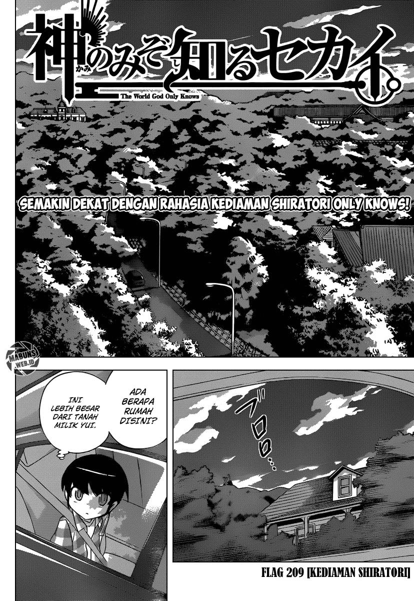 The World God Only Knows Chapter 209 Gambar 3