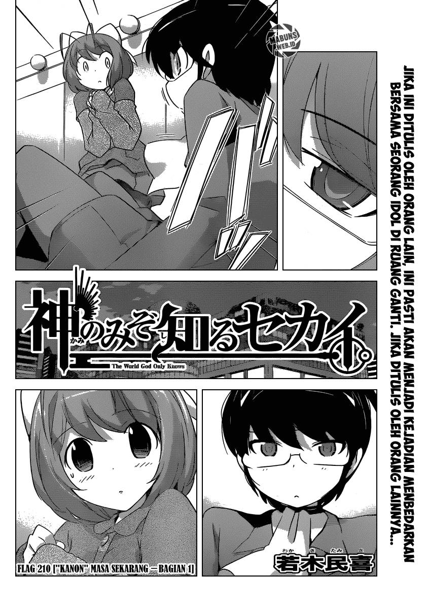 The World God Only Knows Chapter 210 Gambar 3