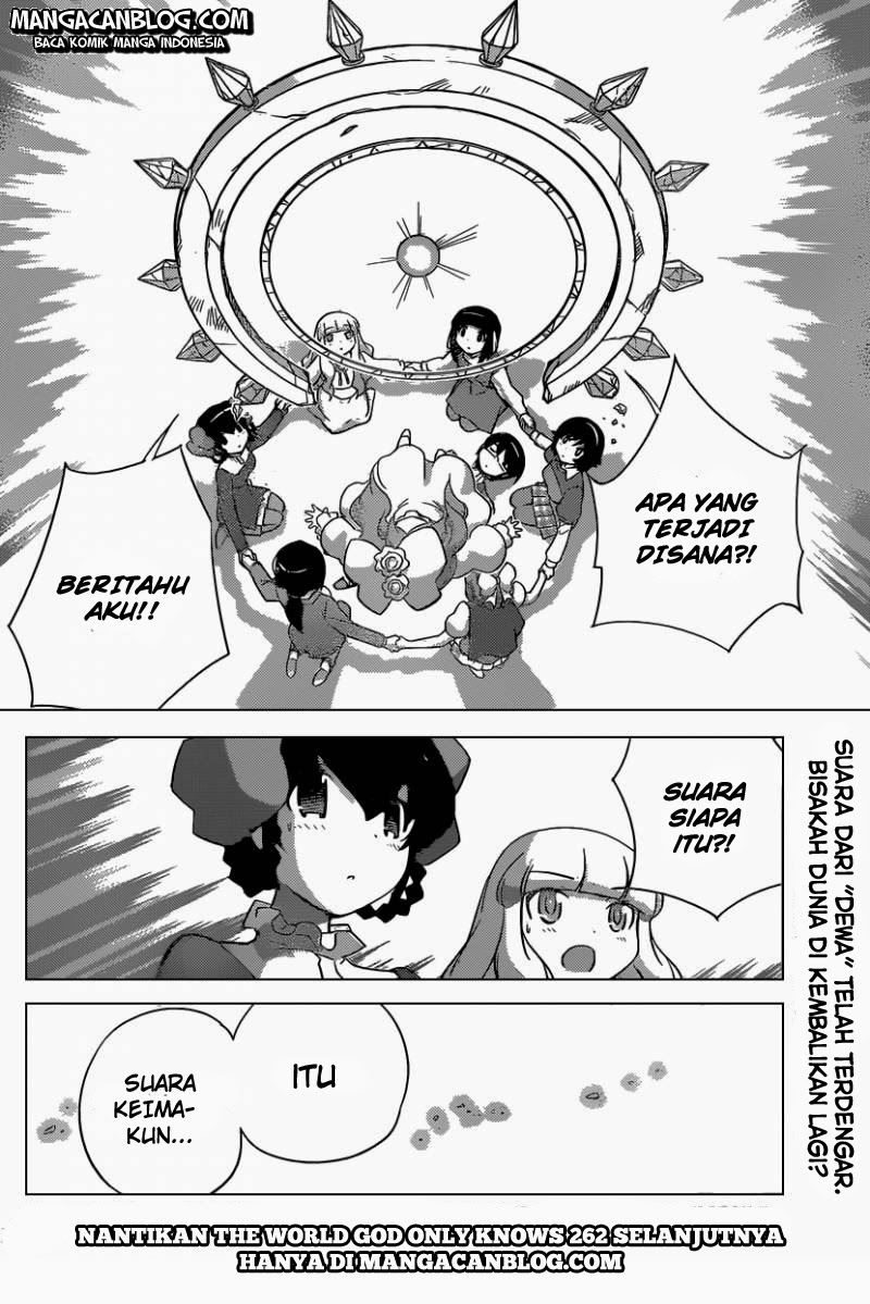 The World God Only Knows Chapter 261 Gambar 19