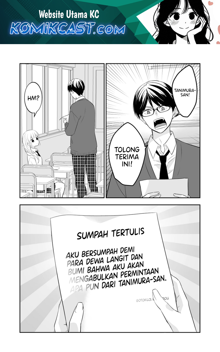The World Will Be Destroyed Tomorrow, so I Want to Rub Your Boobs Chapter 15 Gambar 2