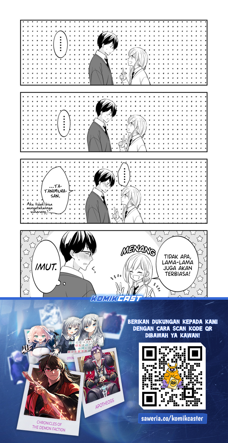 The World Will Be Destroyed Tomorrow, so I Want to Rub Your Boobs Chapter 15 Gambar 9