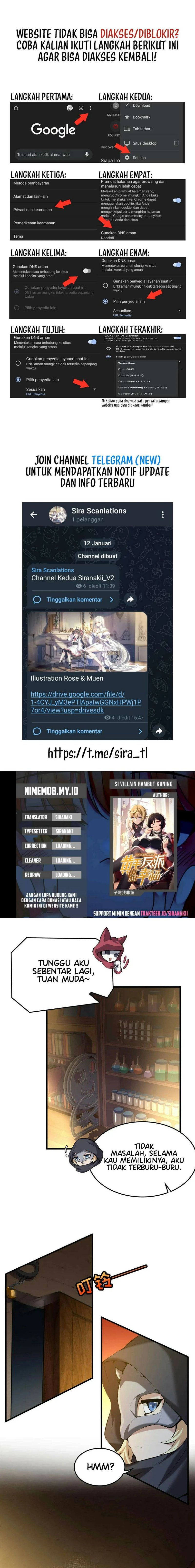 The Yellow-haired Villain in Female Main Character’s Novel wants Happiness Chapter 04 Gambar 1
