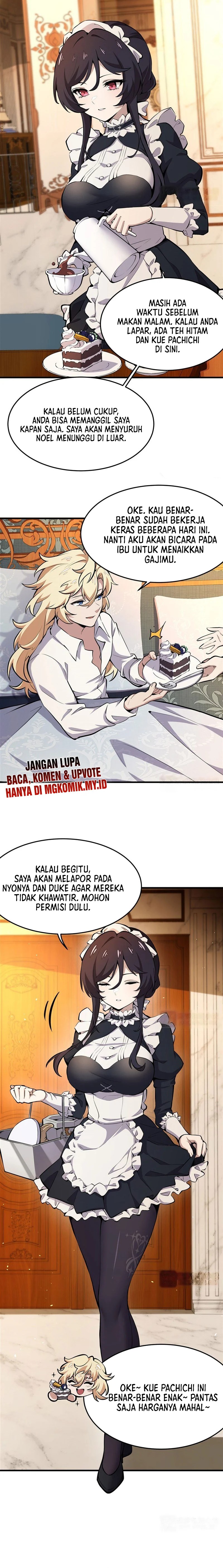 The Yellow-haired Villain in Female Main Character’s Novel wants Happiness Chapter 12 Gambar 2