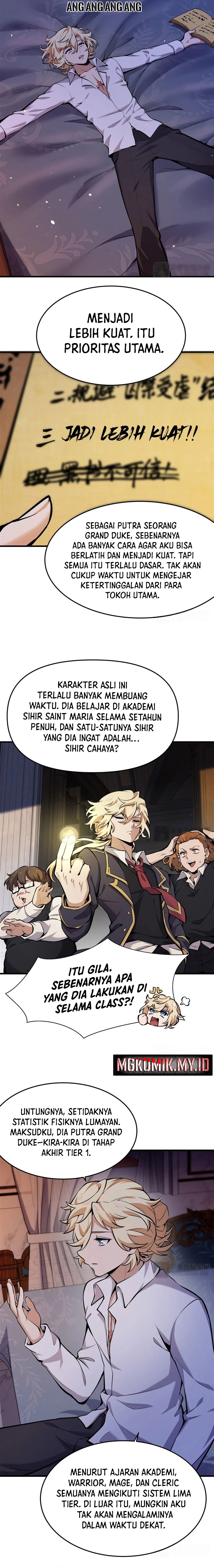 The Yellow-haired Villain in Female Main Character’s Novel wants Happiness Chapter 13 Gambar 3