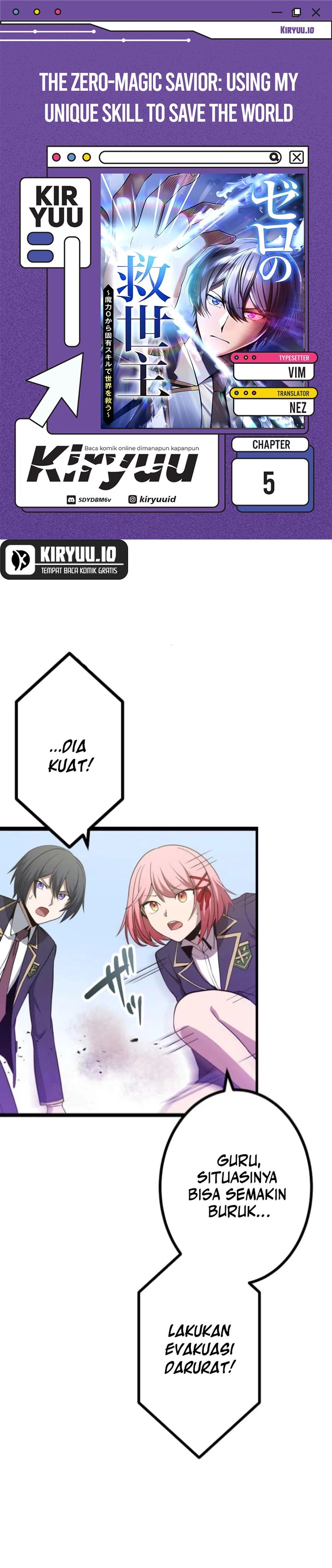 The Zero-Magic Savior: Using My Unique Skill to Save the World Chapter 05 Gambar 1