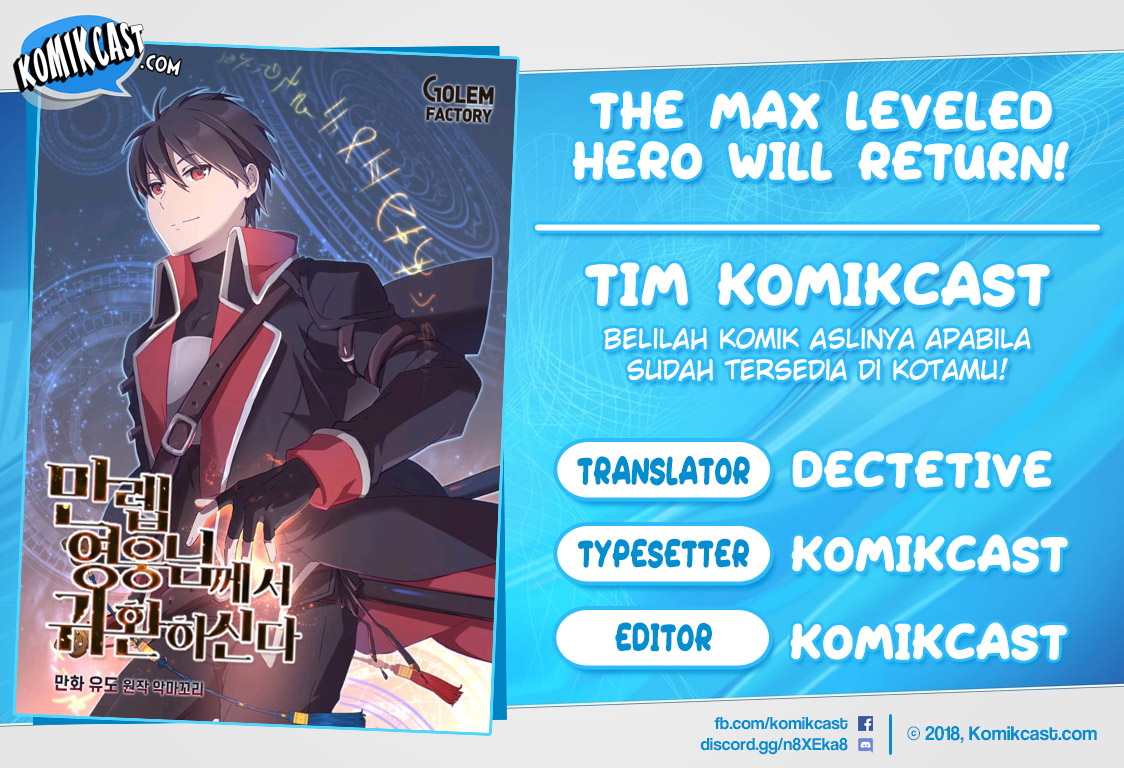 The MAX Leveled Hero Will Return! Chapter 06 Gambar 1