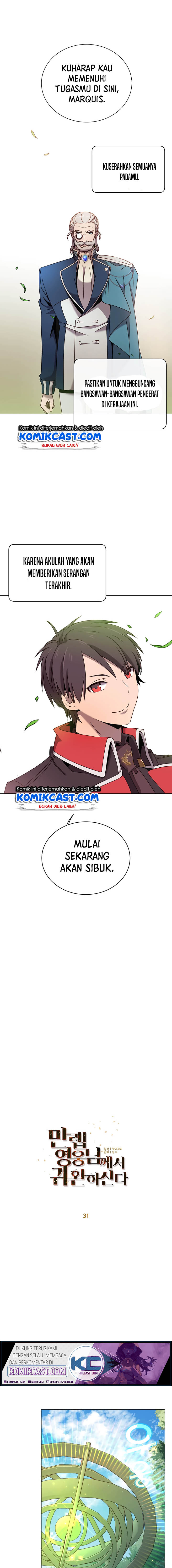The MAX Leveled Hero Will Return! Chapter 31 Gambar 6