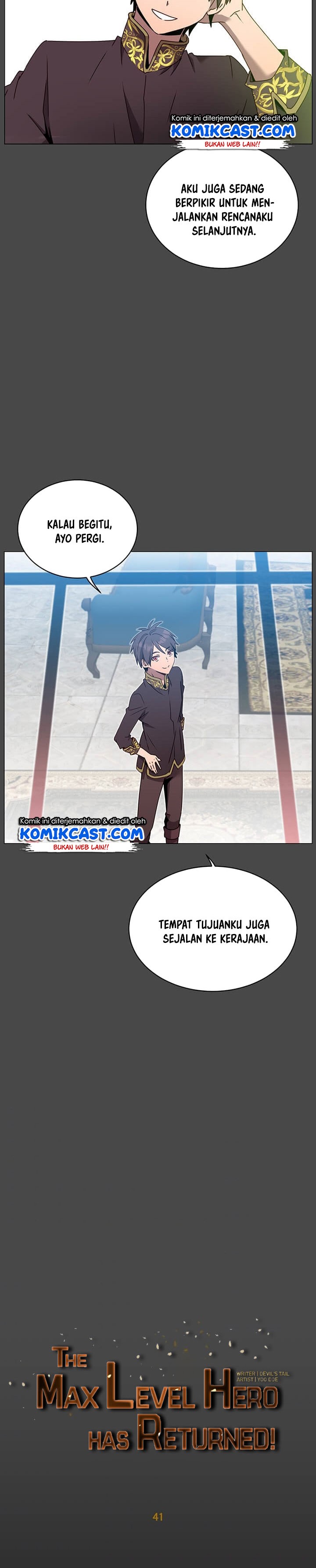 The MAX Leveled Hero Will Return! Chapter 41 Gambar 13