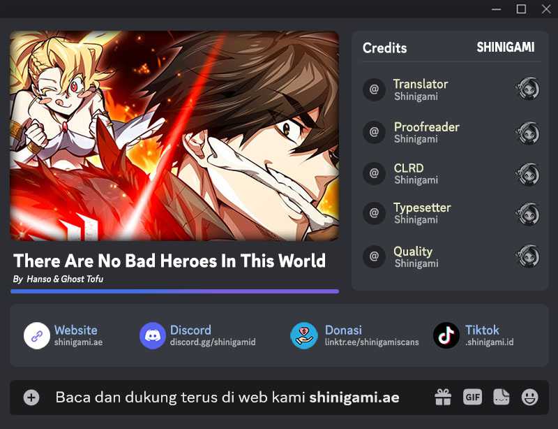 There Are No Bad Heroes In This World Chapter 10 Gambar 1