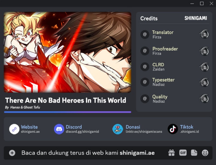 There Are No Bad Heroes In This World Chapter 21 Gambar 1